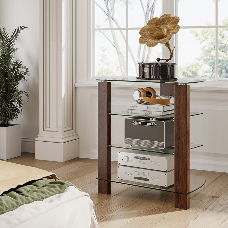 Vision HiFi Rack, Walnut