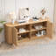 Wavy Storage Sideboard, Double-Door Buffet Cabinet With Adjustable Shelves, Suitable For Kitchen, Living Room, Hallway - Versatile Storage-91725542
