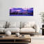 Coucher de soleil, Chicago, ville contemporaine abstraite, art mural-1829904021