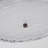Modern Farmhouse Flush Mount Ceiling Light With Textured Crystal Glass