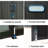 8X12FT Outdoor Resin Storage Shed, Waterproof Plastic Garden Shed With Lockable Door, Windows & Vents, Outside Tool Storage Shed For Patio Furniture, Lawn Mower, Bike-124356806-124356812
