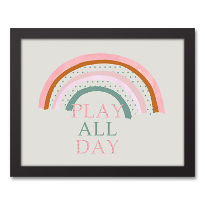 «Dots Play all Day», art encadré