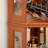 Corner Lighted Curio Cabinet Corner Glass Cabinet Lighted Curio Cabinet Corner Display Case For Living Room, Curio Cabinet, Antique Collection, Wine,Bar Glass Storage Light Included