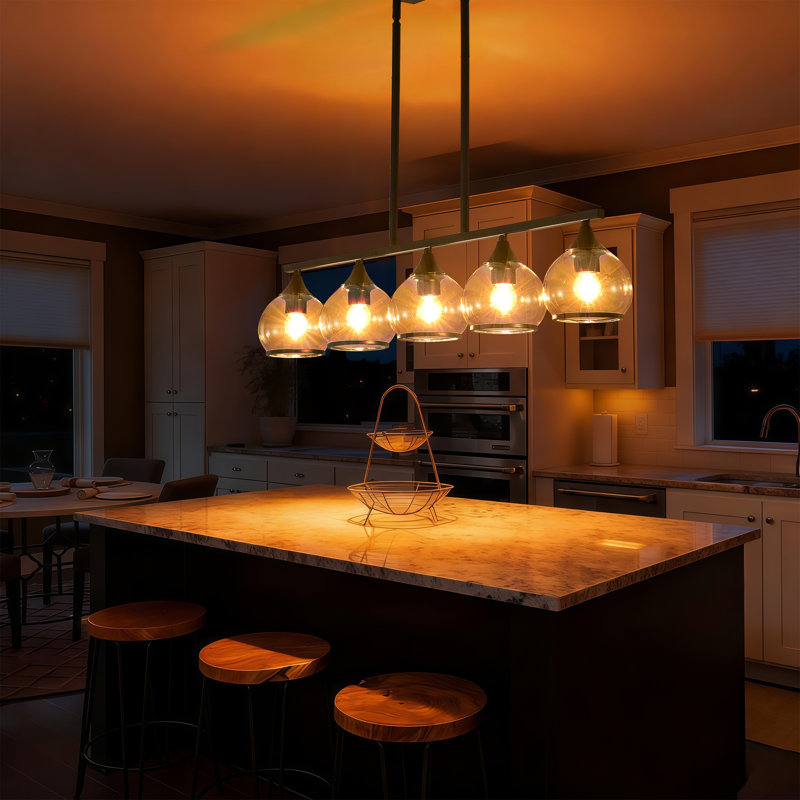 Luminaire suspendu 5 lumières Modern Modern