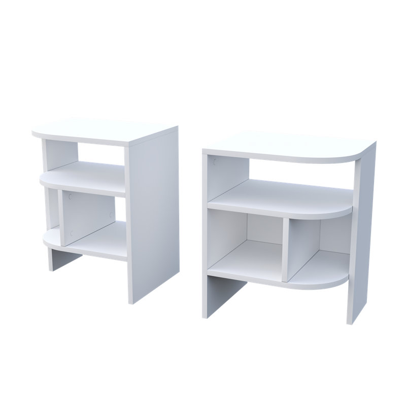 Sona Nightstand - Open Shelves ( Set Of 2 )