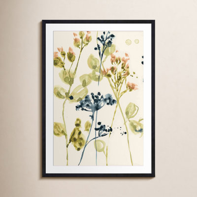 Blush Buds II Painting by Jennifer Goldberger
