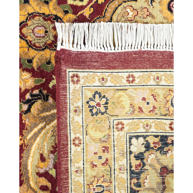 Classic One-of-a-Kind 9'2" X 12'9" Hand Knotted Area Rug