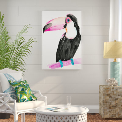 Technicolor Toucan II 1 Piece Painting on Canvas