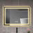 Bathroom Led Lighted Mirror - Fog Switch, Smooth Surface, Long Lasting Performance, Aluminium Coating, Long-Term Stability