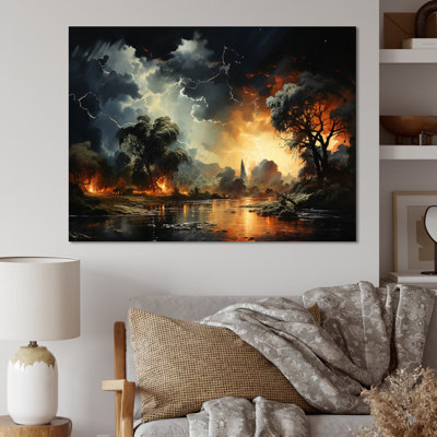 Storm Electric Dance I - Landscapes Wall Decor