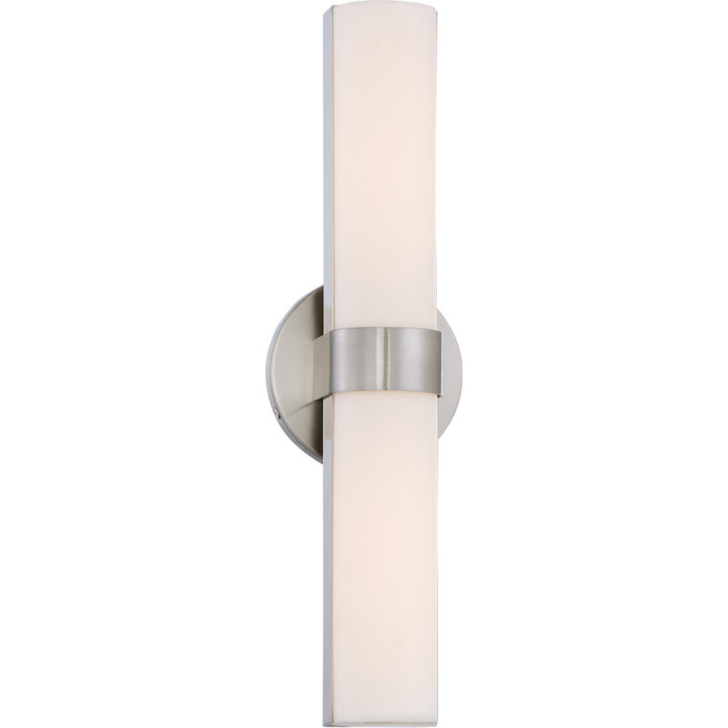 Lyke Dimmable LED Vanity Light, Brushed Nickel