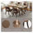 Faux Leather Upholstered Back Side Dining Chair (Set of 4)-588950989-589035968