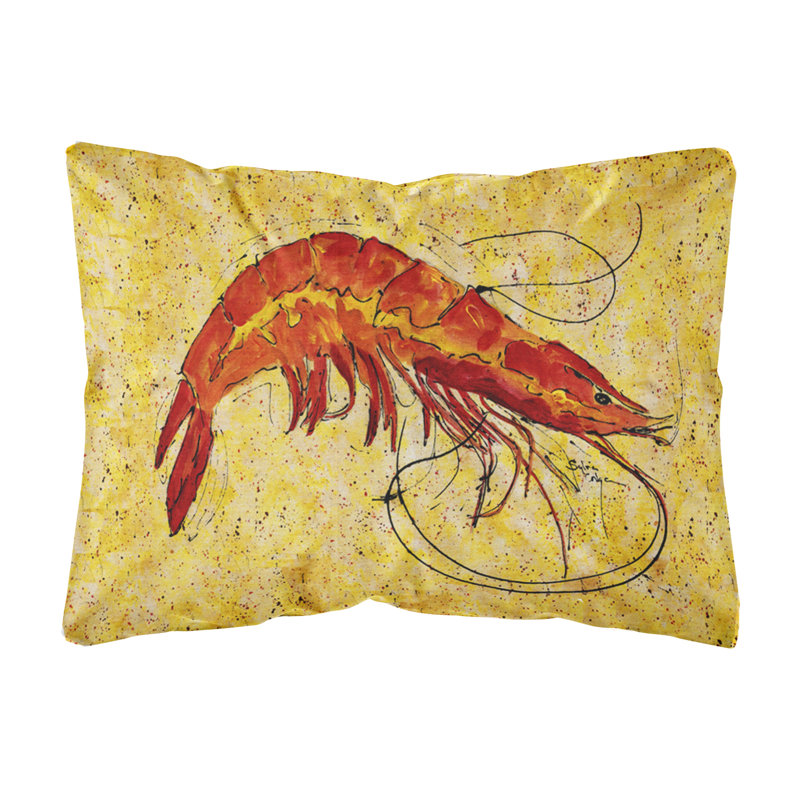 Coussin intérieur/extérieur crevette