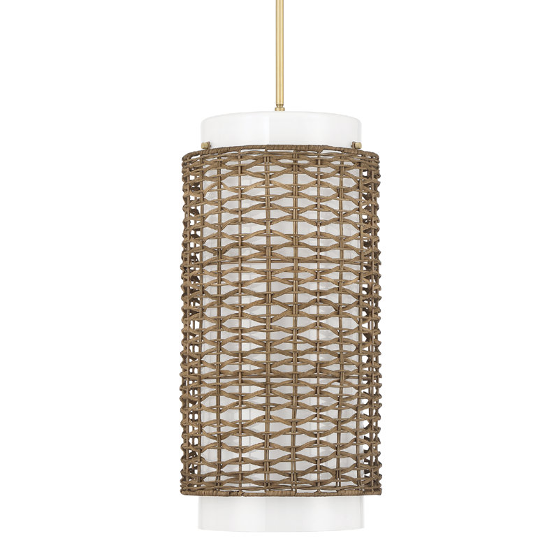 Hunter Laila 3 Light Pendant Ceiling Light Fixture, 82.25", 3 Lights