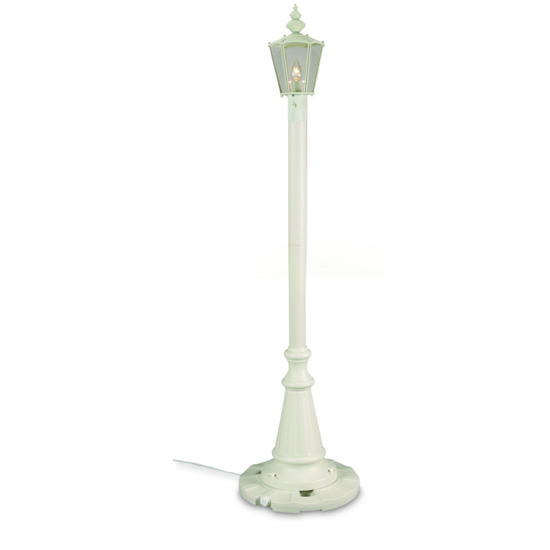 Lampadaire d'extérieur 80 po Cambridge, Blanc