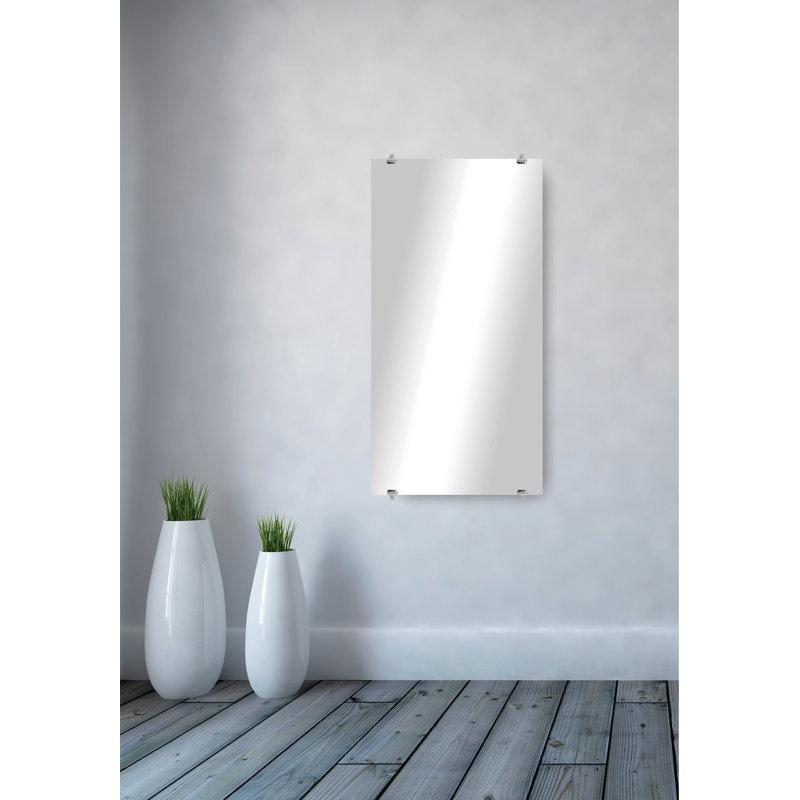 Zarrea Flat Wall Mirror, 26" x 50"