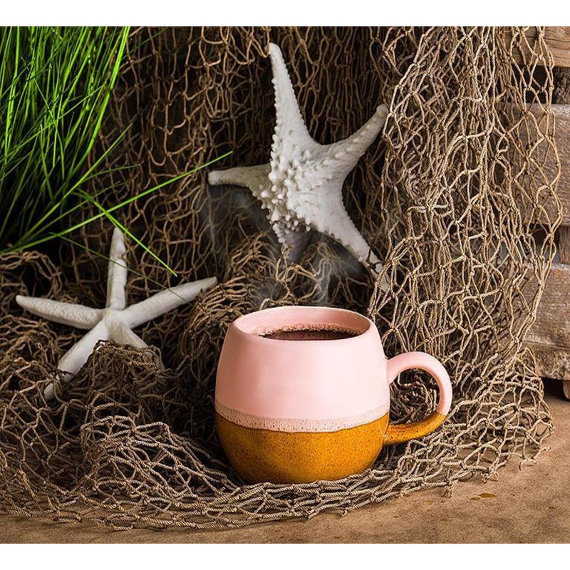 Tasse boule, Brun/rose