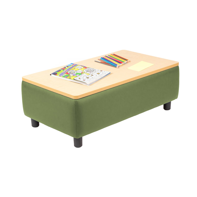Table basse modulaire Kid Comfort, Vert fougère