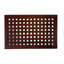Tapis de bain en treillis