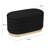 Velvet Upholstered Storage Bench-1466246881