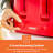 GEEPAS 4 Slice Toaster 6 Browning Levels with 2 Controls, Cancel Function 2 Removable Crumb Trays 1400W