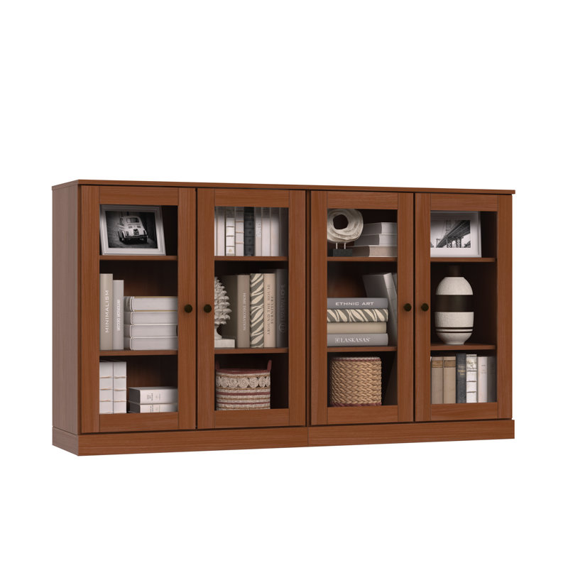 64" Wide Pine Solid Wood Sideboard, Mocha