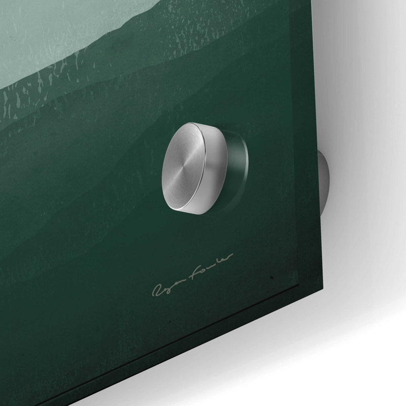 " Green Mountains " by Ryan Fowler, 12" H x 36" W