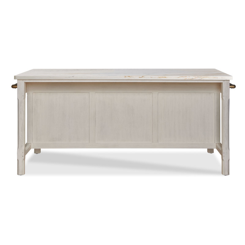 Dining Table, Frost White, Marble, Carrara