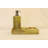 3Pc Green Onyx Bath Accessory Set