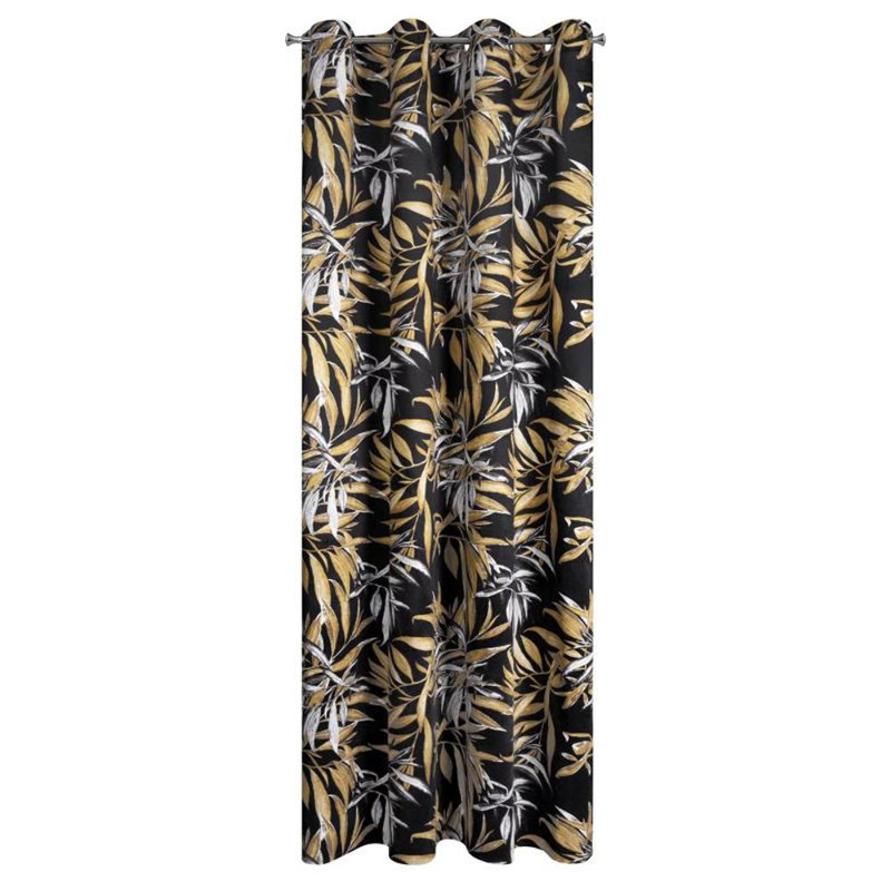 Abdinasir Blackout Curtain, 140 W x 270 D cm, Beige