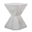 Support extérieur d'extérieur en béton, design minimaliste et attrayant, sans assemblage, côté léger, pratique,