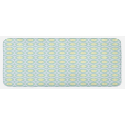 Modern & Contemporary Solid Color Polyester Kitchen Mat