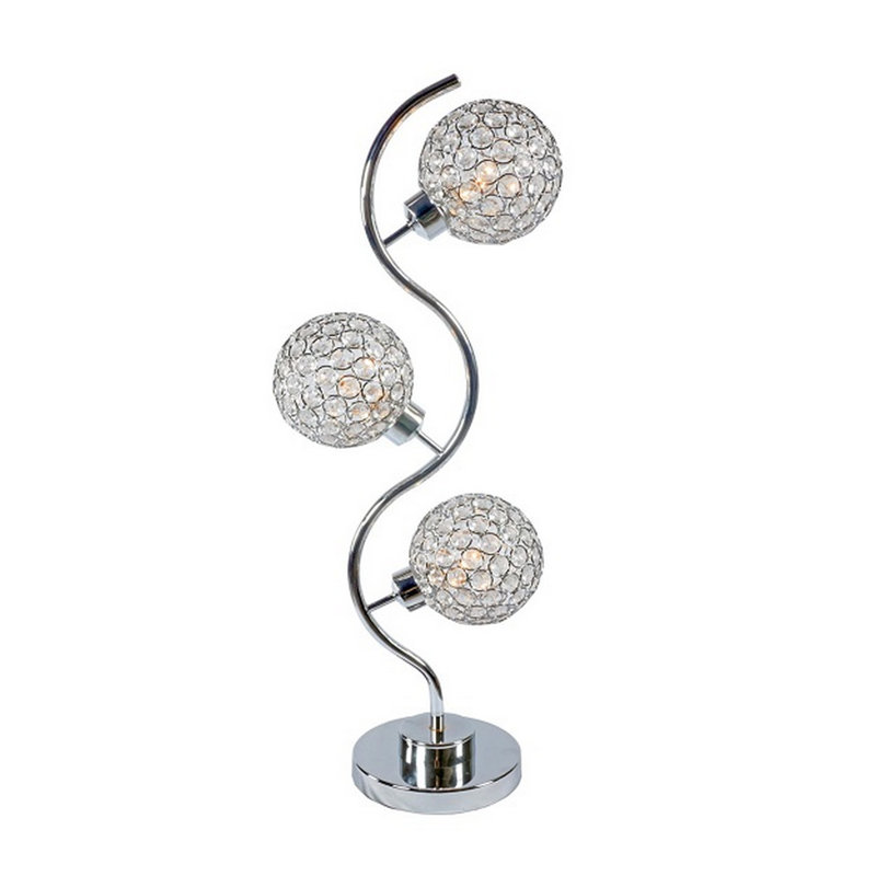 Lampe de table en métal Meryssa