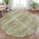 Machine Washable Indoor/Outdoor Xhevrie Khaki Rug