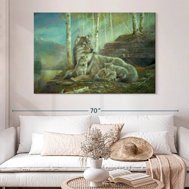 Safe And Sound, 34" H x 51" W