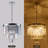 7 - Light Chrome Unique/Statement Pendant