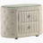 Ivory 2-drawer Upholstered Nightstand Bedside Table