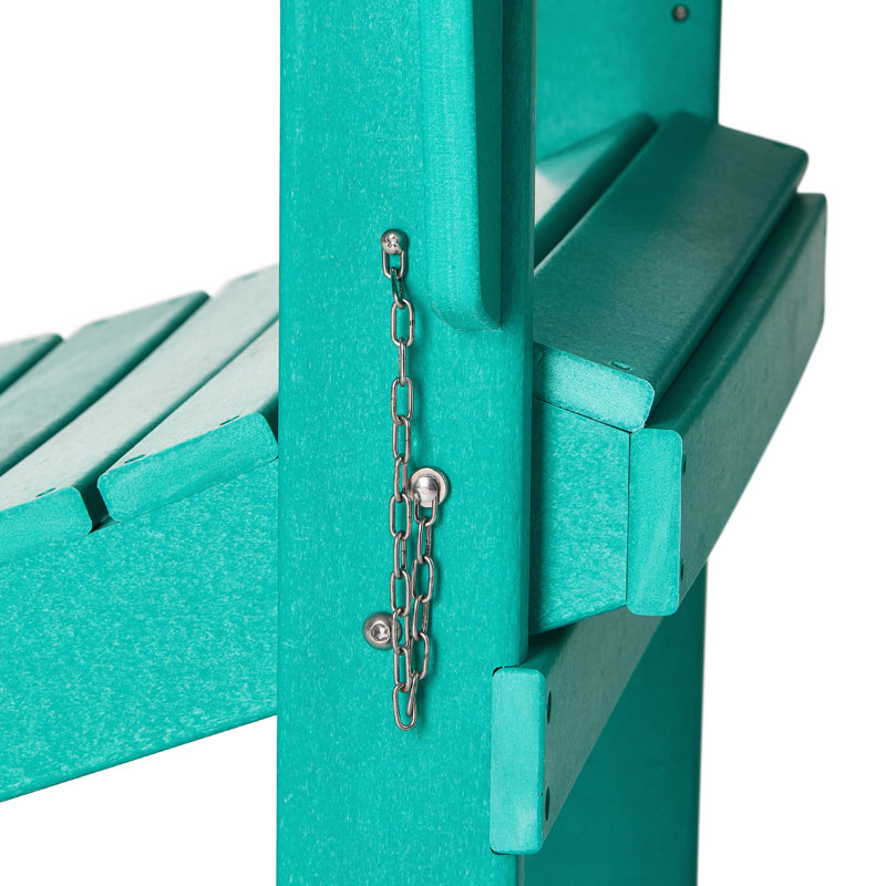 Chaise Adirondack pliante Shawnna, Turquoise