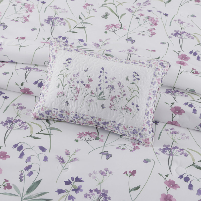 Nola Boudoir Decorative Throw Pillow Lilac