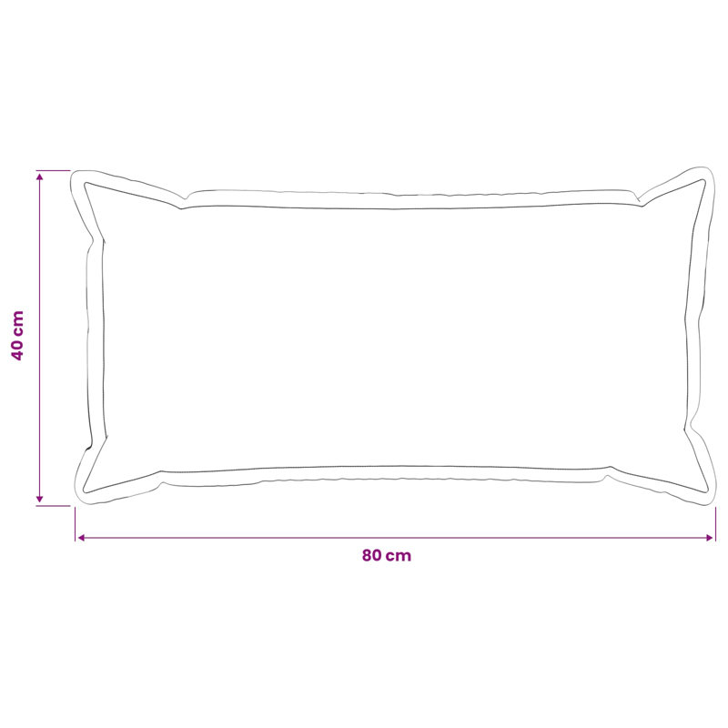 Cushion, Square 40cm, Anthracite