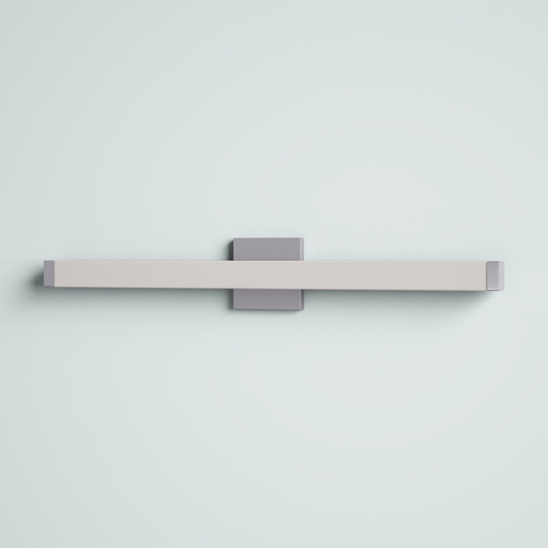 Sydni Dimmable LED Bath Bar, Satin Nickel