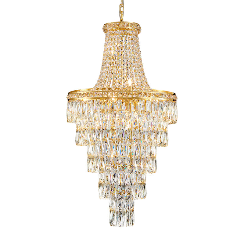 Lustre empire clair à intensité variable