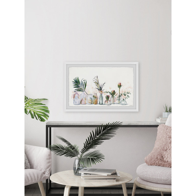 Botanical Bottles - Single Picture Frame Painting, 41 cm H x 61 cm W