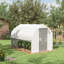 Bonnibelle 3 x 2(m) Walk-in Polytunnel Greenhouse with 6 Mesh Windows, White