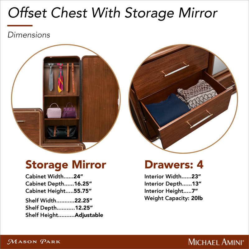 Mason Park 4 - Drawer Dresser