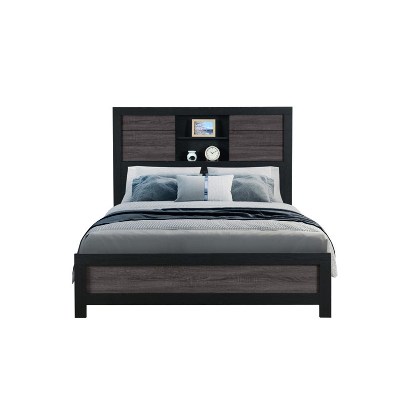 Modern Platform Bed, King