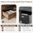 47.24" Farmhouse Coffee Table With Drawers-1779380578