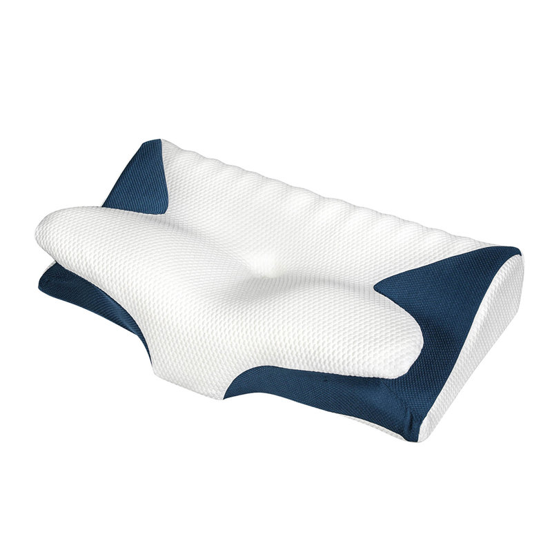  Cervical Contour Memory Foam Pillow Side Sleeper for Neck Pain Relief