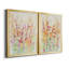 Brilliant Floral I - ensemble de 2 peintures sur toile encadrées-963929124-963929120
