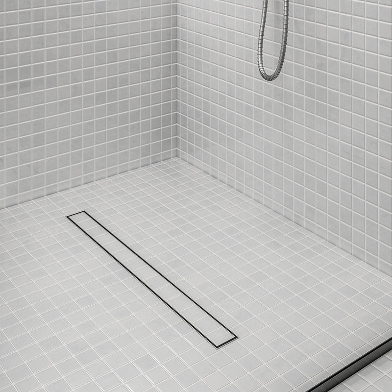 Drain de douche à grille réversible Bay